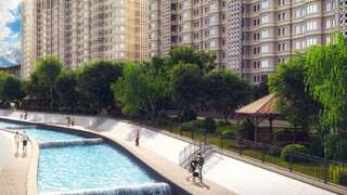 Апартаменты QonaQ Apartments 414 Алматы Апартаменты с 2 спальнями-48