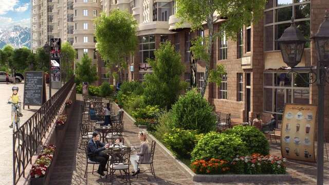 Апартаменты QonaQ Apartments 414 Алматы-24